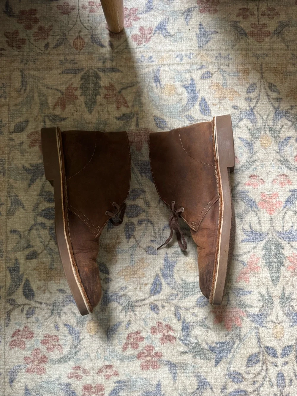 Clarks Men's Brown Suede Chukka Boots